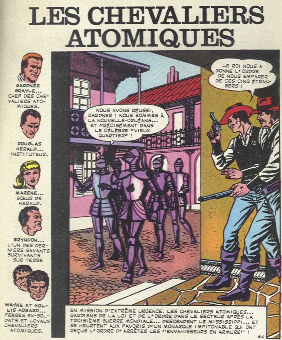 Scan de l'pisode Les Chevaliers Atomiques